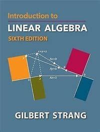 Image result for Linear Algebra by Strang