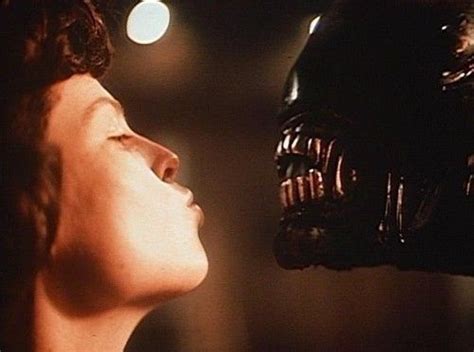 Image result for Alien Resurrection Ripley Kiss Xenomorph