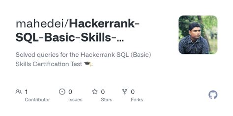Toradh íomhá ar HackerRank SQL Test