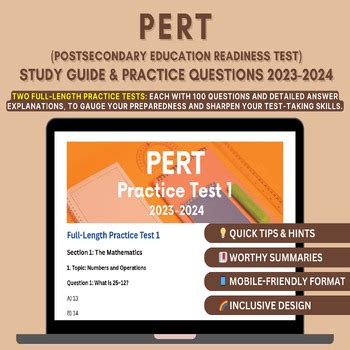 Toradh íomhá ar Pert Study Guide