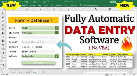 Auto Data Entry in Excel に対する画像結果