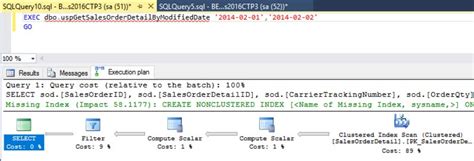 Toradh íomhá ar SQL Server Explain Plan