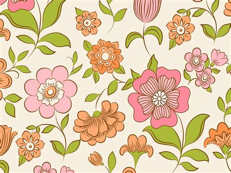 Image result for Flower Vector Floral Pattern