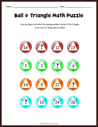 Image result for Math Puzzles 8th Grade