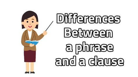 Image result for Phrase Syntax Cluse Diference