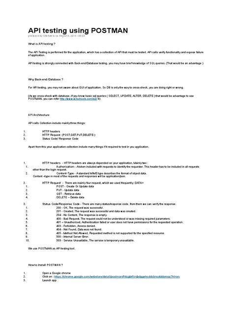 Afbeeldingsresultaten voor API Testing Using Postman