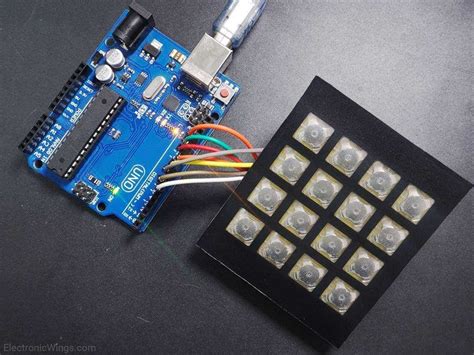 Keypad 4x4 Arduino Code に対する画像結果