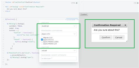 Image result for jQuery Dialog Box