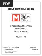 IP Project Class 12 First Page に対する画像結果