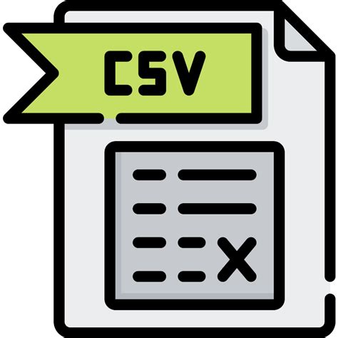 CSV File Icon SVG に対する画像結果