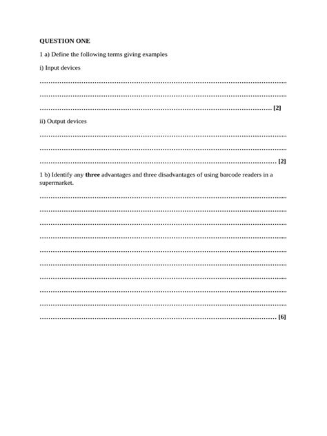 Computer Science Revision Teste Mid-Year Form One に対する画像結果