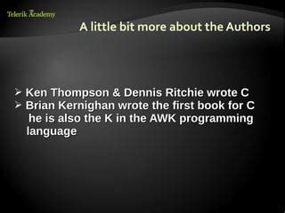 Toradh íomhá ar Who Created Unix