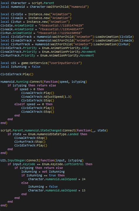 Image result for Animation Script Roblox Pastebin