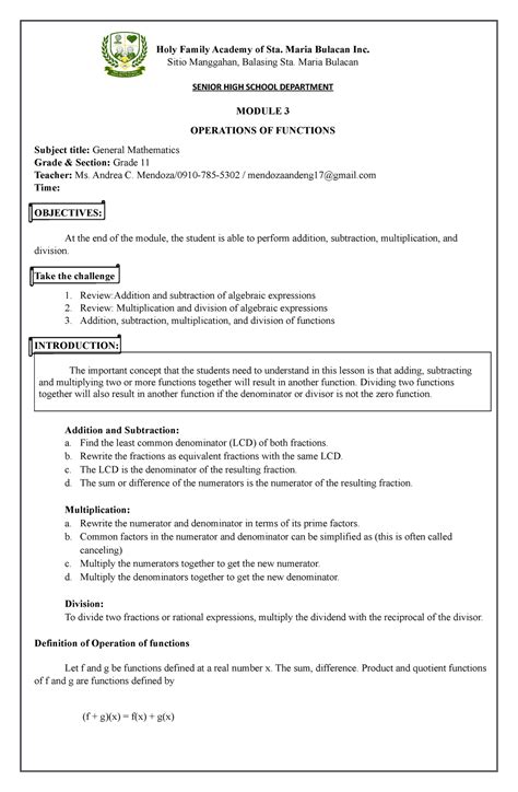 Image result for G11 Gen Math Module 2