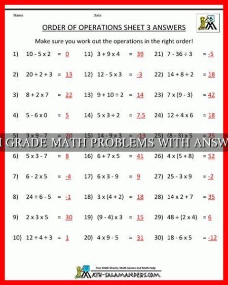 Image result for 8th Grade Math Problems