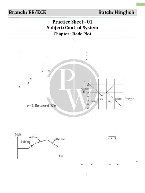Image result for Bode Plot Sheet