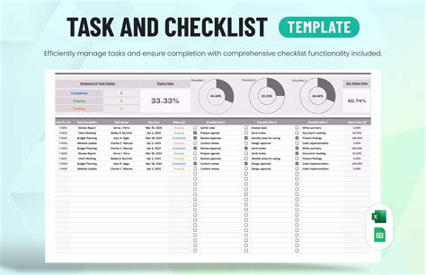 Image result for Task List Checklist Template