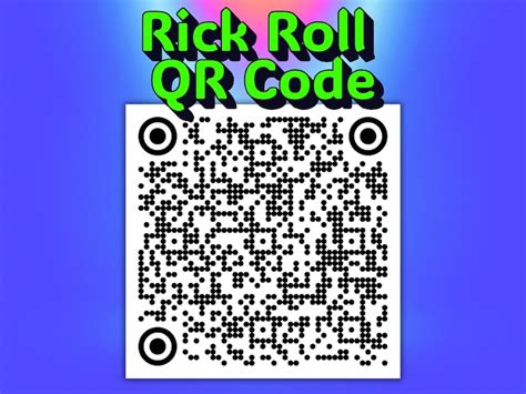 Image result for Fake Ice Cream QR Code Rick Roll