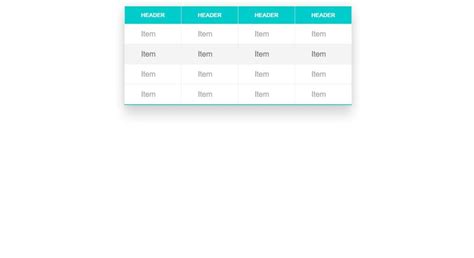 JavaScript Table Design に対する画像結果