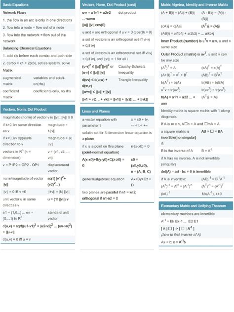 Linear Programming Cheat Sheet に対する画像結果
