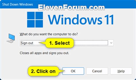 Image result for Windows Sign Out Screen