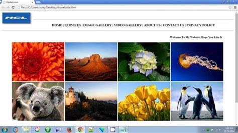 Creating Website in Notepad in HTML に対する画像結果