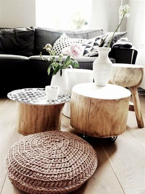 Image result for Modern Tree Trunk Entry Table Ideas