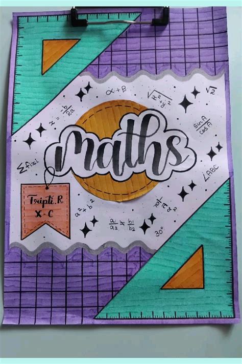Image result for Maths Project Work Border Design