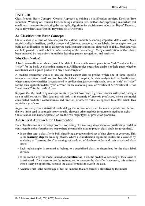 Image result for Data Mining Classification Example
