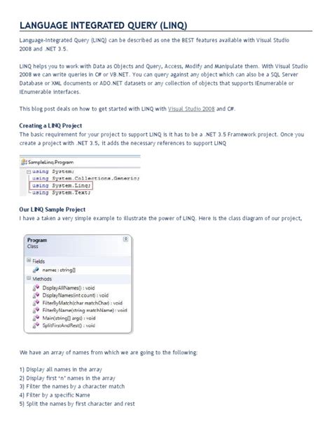 Image result for Language Integrated Query