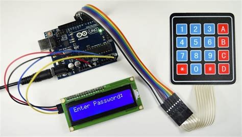 Image result for Copnectar Arduino a Keypad