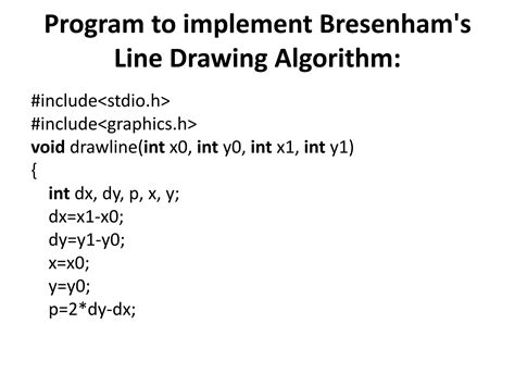 Image result for Bresenham Line Drawing Algorithm Front Page