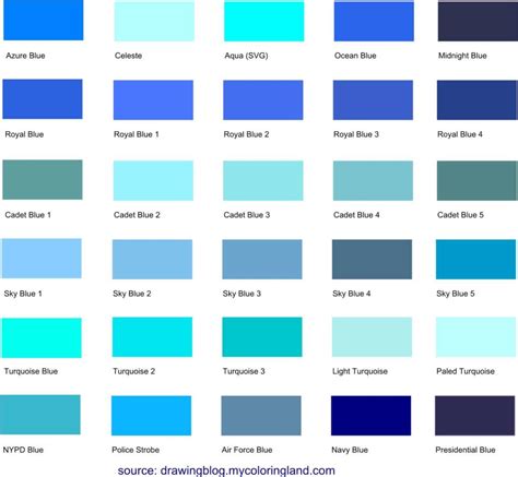 Image result for HTML Color Code of Blue