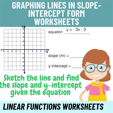 Image result for Slope Intercept Worksheets