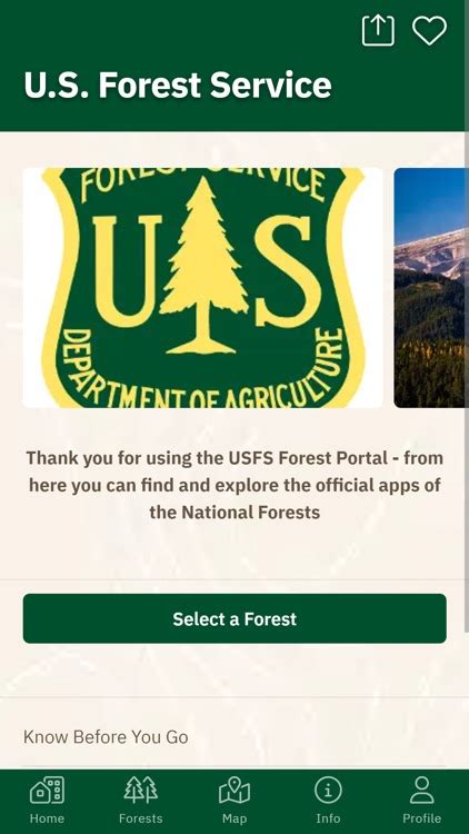 National Forest Explorer App に対する画像結果
