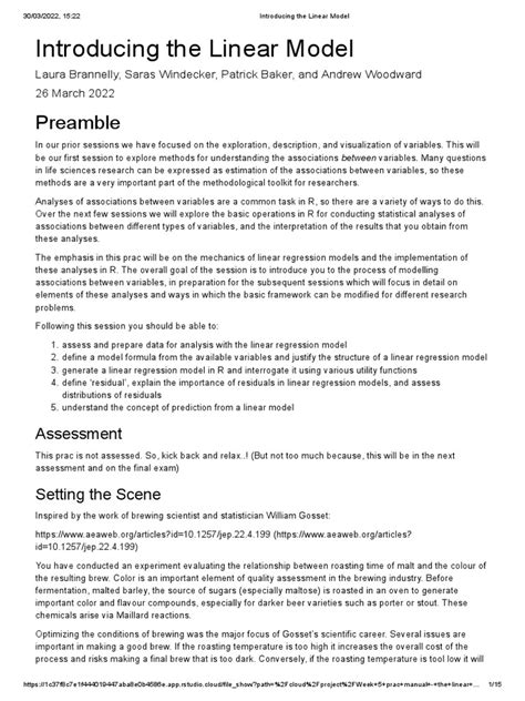 Image result for Linear Model Project Examples