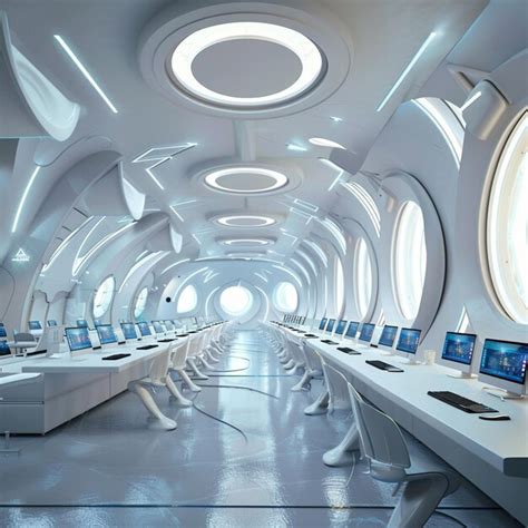 Image result for Futuristic School Computer Lab