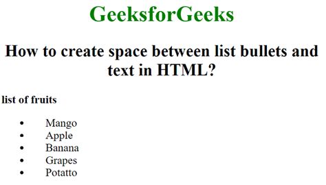 Image result for How to Create Text Space On HTML