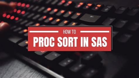 Image result for How to Adjust Axis Proc Sort SAS