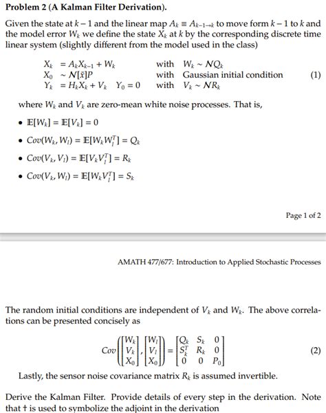 Image result for Kalman Filter Multidimensional Solved Problems