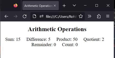 Image result for Arithmetic Operators in JavaScript