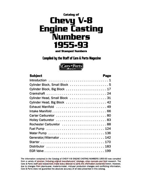 Image result for Chevy Engine Identification Numbers Decoder