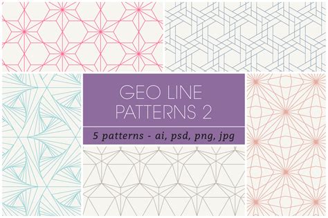 Geometric Line Patterns に対する画像結果