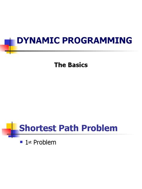 Image result for Dynamic Programming Syllabus