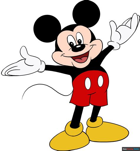 Micky Mouse Drawing Outline に対する画像結果