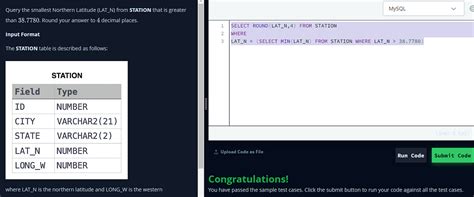 Image result for How to Write a Write SQL Query On HackerRank