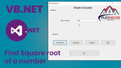 Image result for Square Root in Visual Basic
