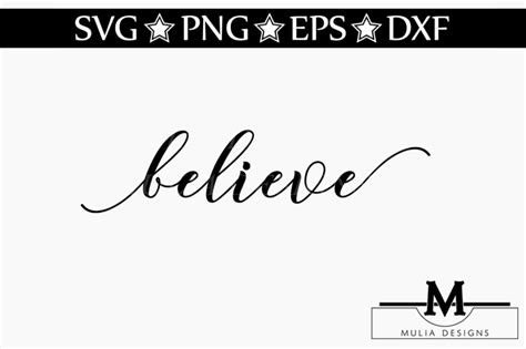Image result for Believe Script SVG