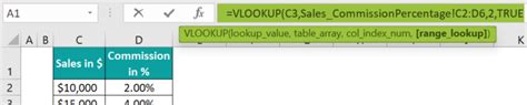 Image result for VLOOKUP Array Syntax