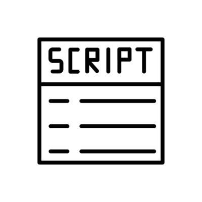 Image result for Ser Script Icon